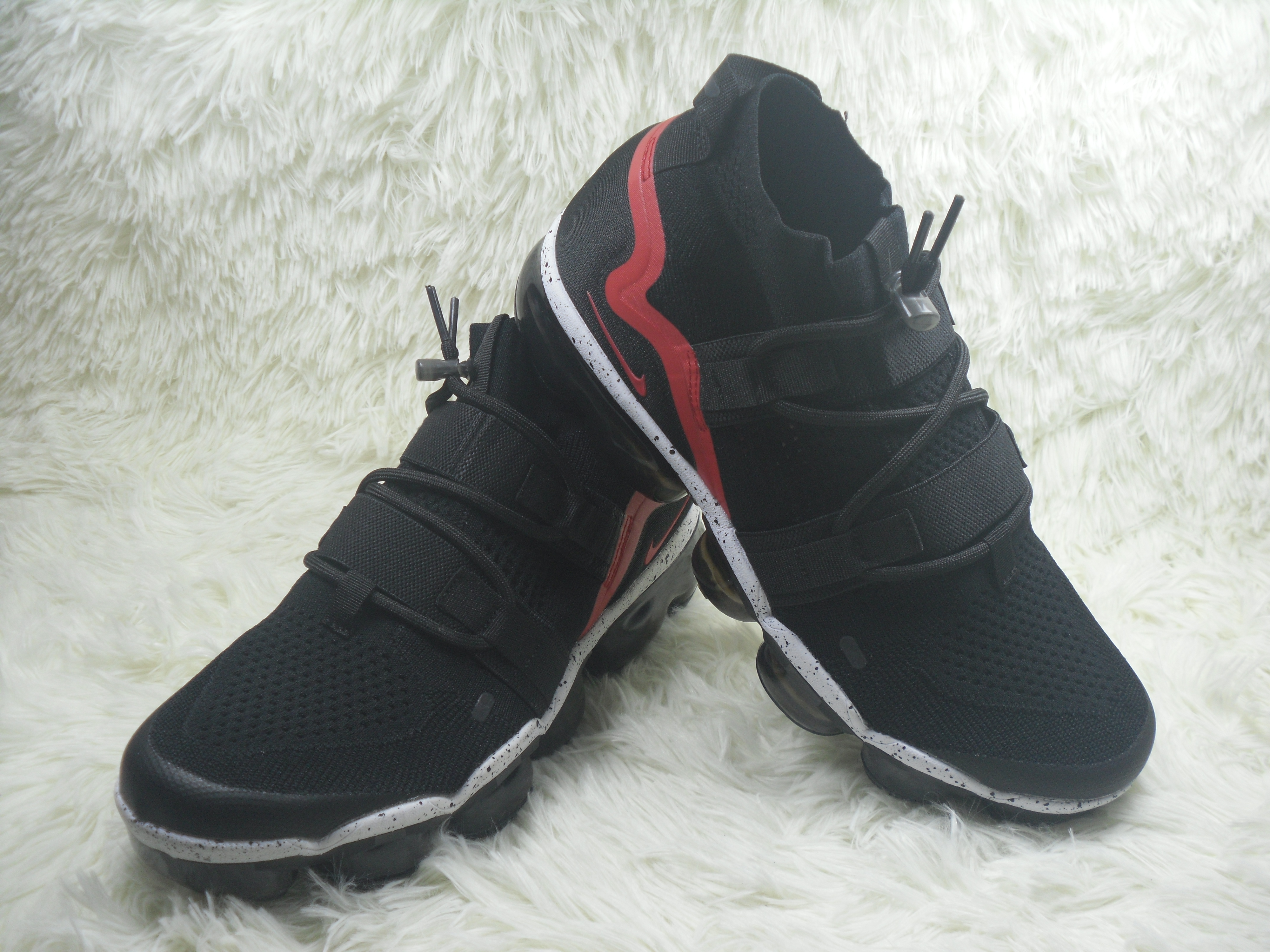 Nike Air VaporMax FK Utility Black Red Shoes